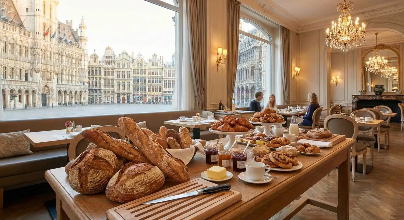 Petit-déjeuner hôtel