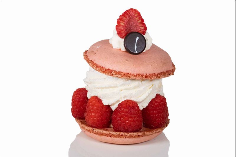 Macaron framboise