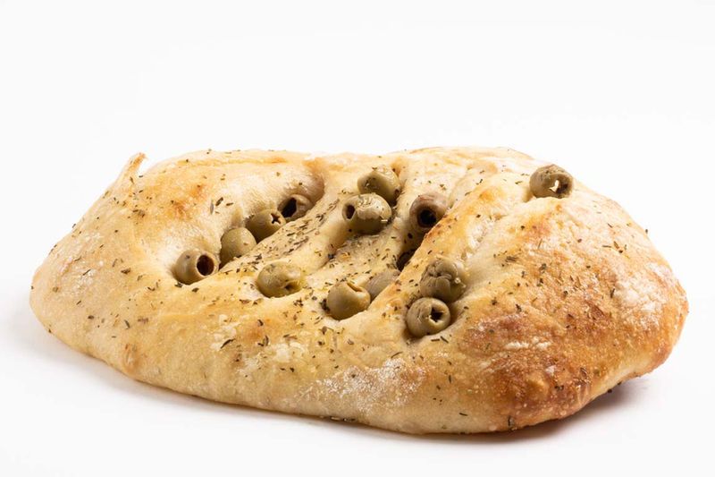 Fougasse met olijven