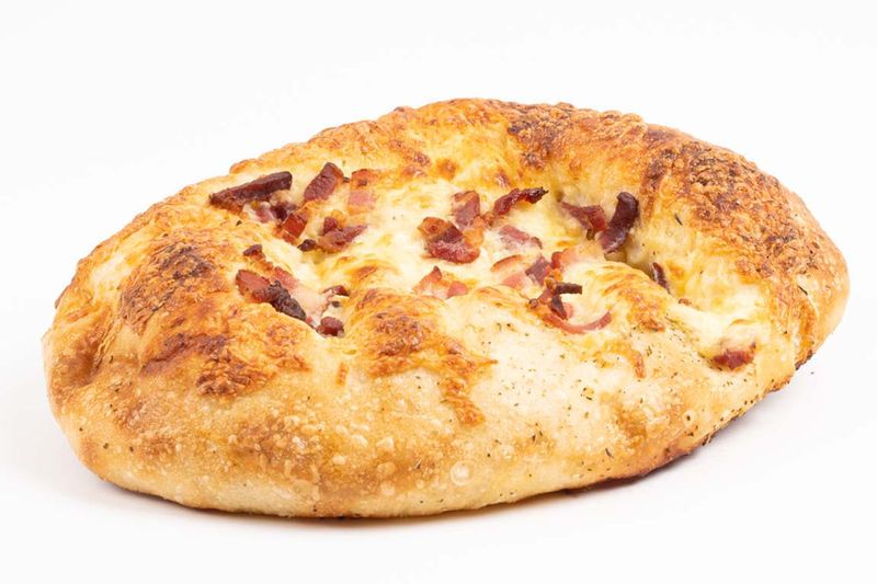 Fougasse met spekjes